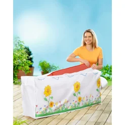 Abdeckhaube für Gartenpolster "Sonnenblume"
