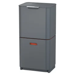 Abfalltrennungs- und Recyclingbehälter Totem Max Grau