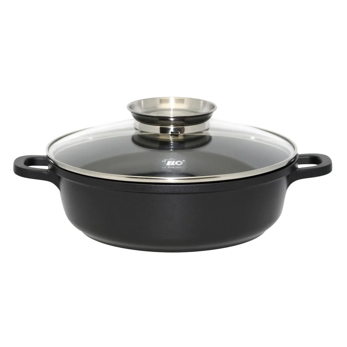 Alucast Servierpfanne mit Deckel "Dur Select" 28 cm