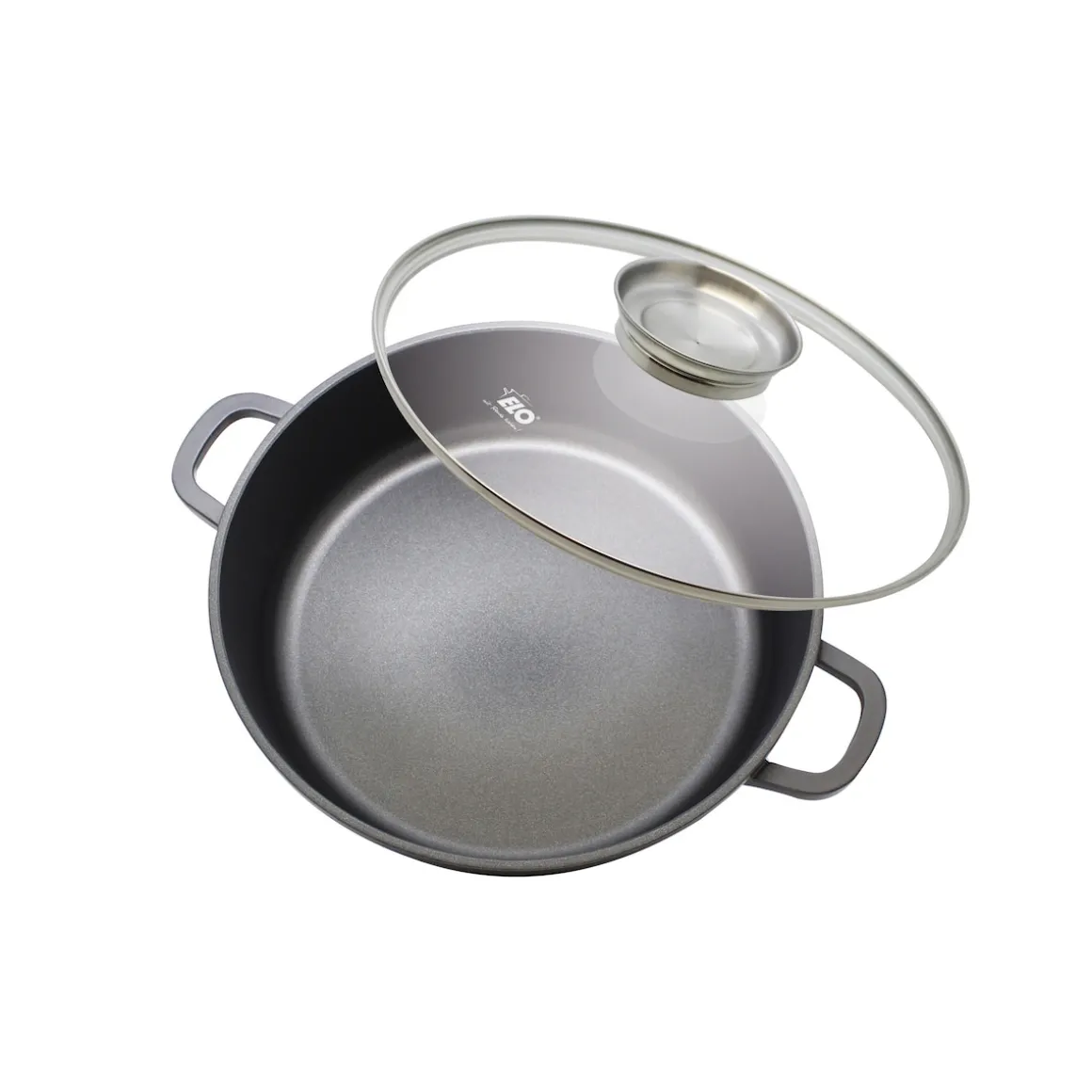 Alucast Servierpfanne mit Deckel "Dur Select" 28 cm