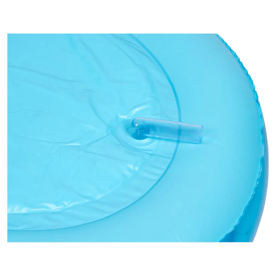 Aufblasbare Badewanne blau