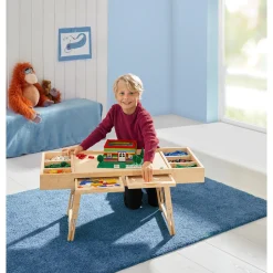 Bambus Spiel- und Puzzletisch 