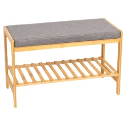 Bambus-Schuhbank