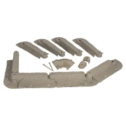 Beetbegrenzung „Steinmauer“, 8 Stück