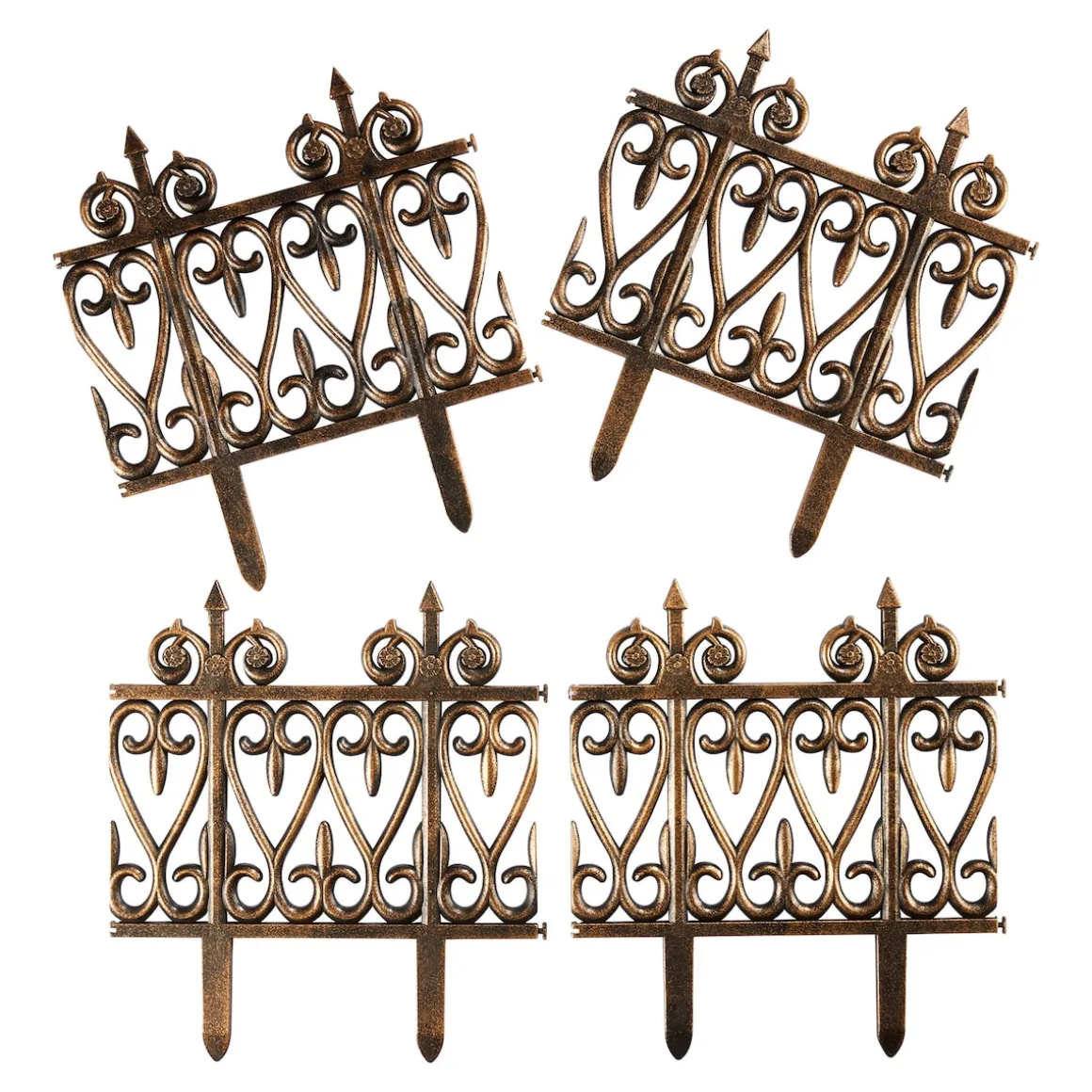 Beeteinfassung „Antik“ 4 Stück