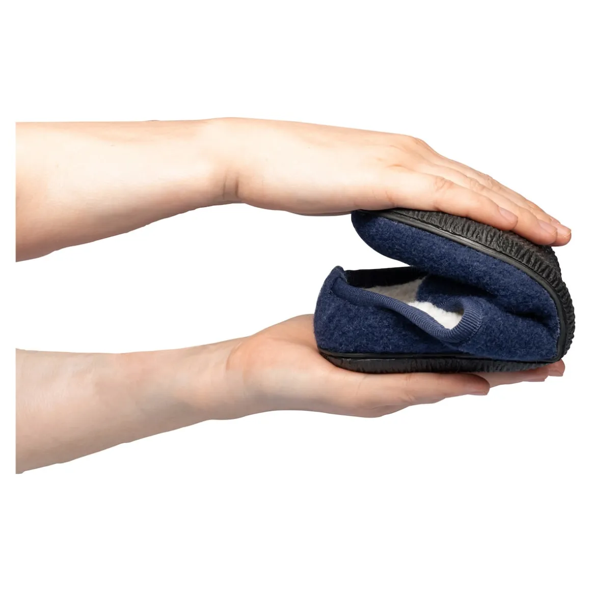 Bequem-Pantolette „Flex“ blau