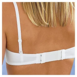 BH-Verlängerung, 3 Stück 3 Häkchen weiß