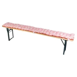 Bierzeltgarnitur, Auflagen und Läufer "Nizza", 3-teilig