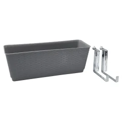 Blumenkasten "Rattanoptik"