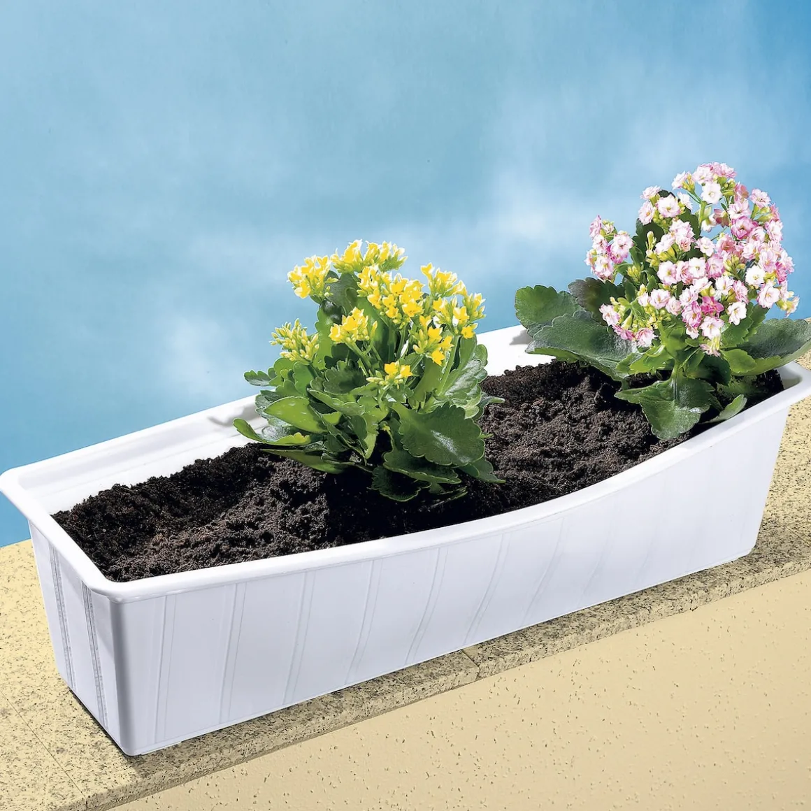 Blumenkasten-Klammern, 4 Stück