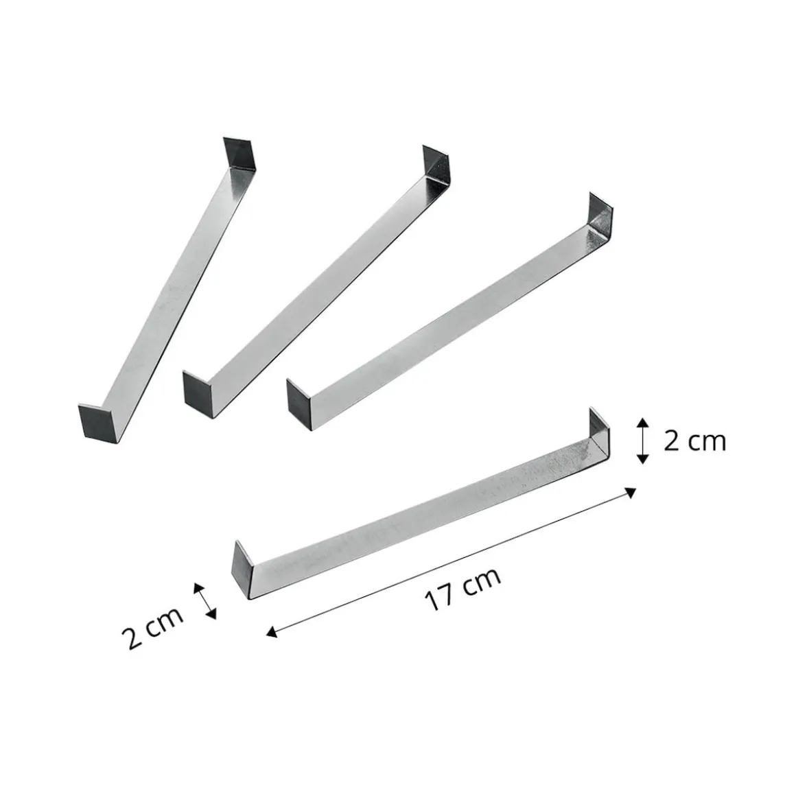 Blumenkasten-Klammern, 4 Stück