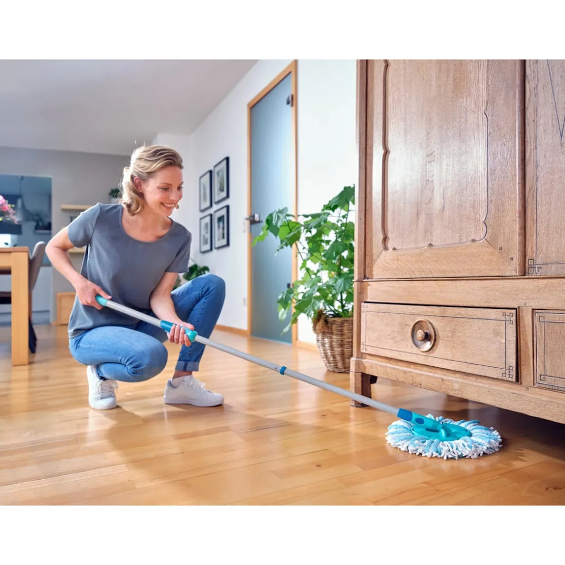 Bodenwischer Set "CLEAN TWIST Disc Mop Ergo"