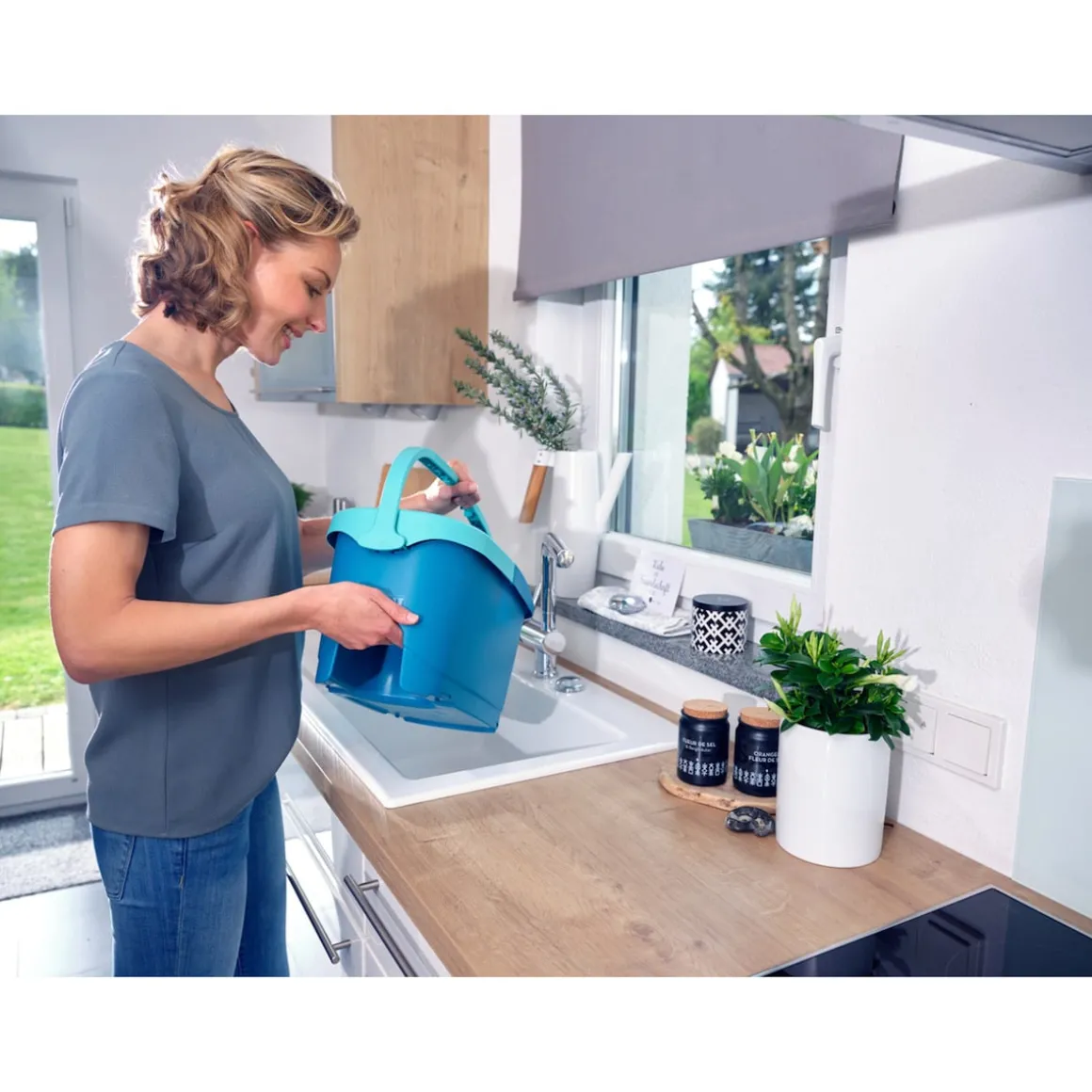 Bodenwischer Set "CLEAN TWIST Disc Mop Ergo"