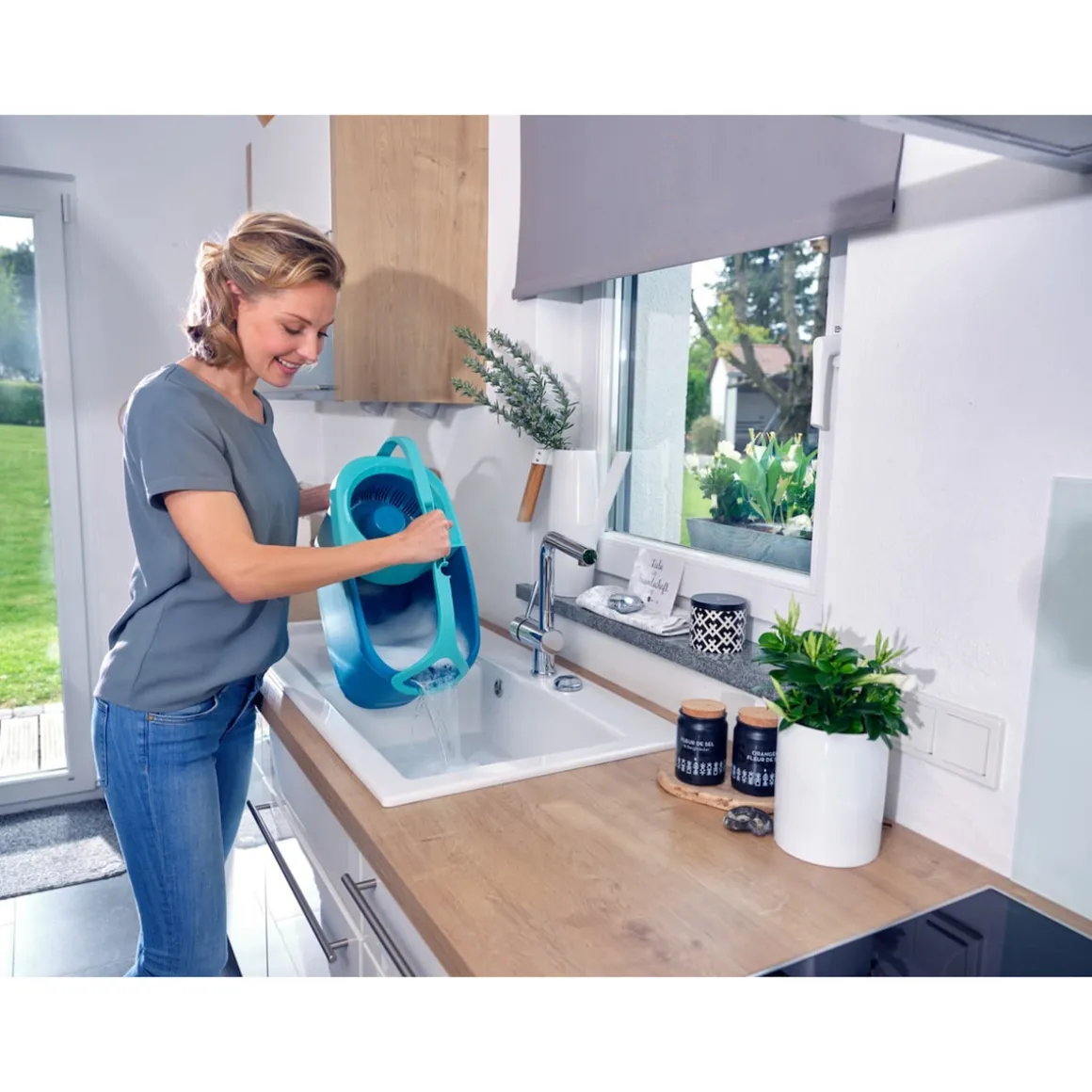 Bodenwischer Set "CLEAN TWIST Disc Mop Ergo"