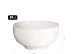 Dalia Frühstücksset, Porzellan