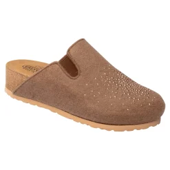 Damen Clogs, mit Glitzer