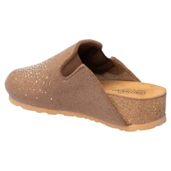 Damen Clogs, mit Glitzer