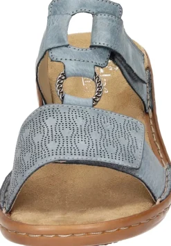 Damen Pantoletten blau