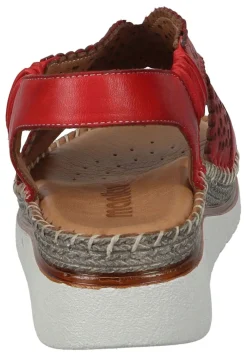 Damen Sandaletten rot