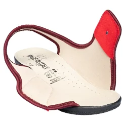 Damen-Softschuh "Turin" rot