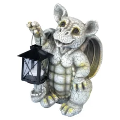 Dekofigur "Drachenwächter Frido“