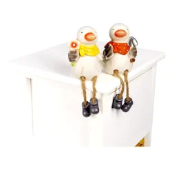 Dekofigur Kantensitzer-Gans Hubert