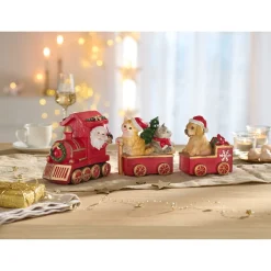 Deko-Weihnachtszug, 3-teilig