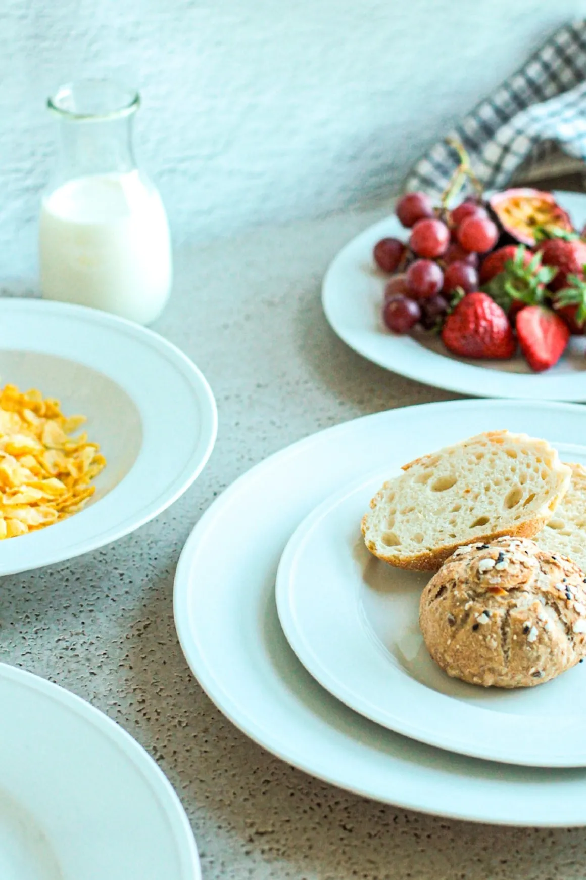 Dessertteller Set, Porzellan Arlona