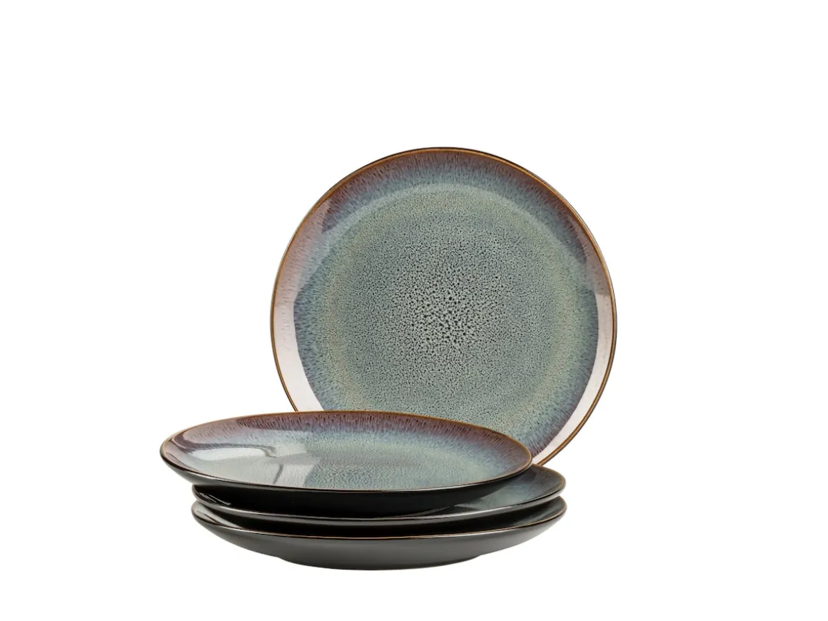 Dessertteller-Set, Steinzeug Teona 4 x Dessertteller