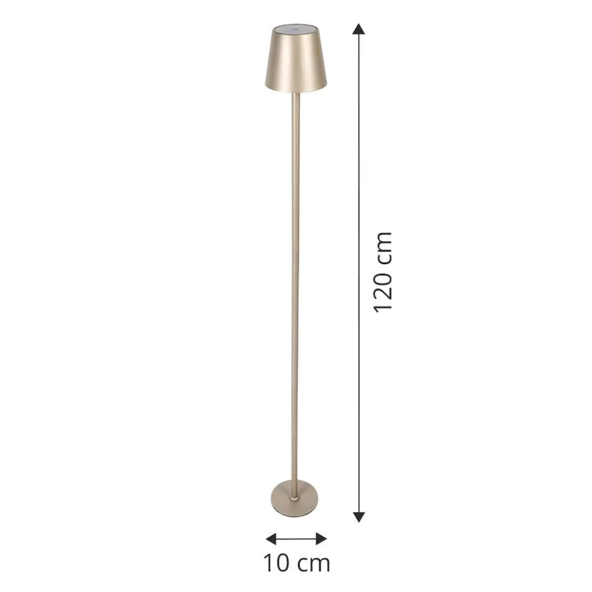 Dimmbare LED-Stehlampe "Stockholm"