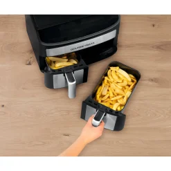 Doppelkammer-Heißluftfritteuse 7l, 2400 W