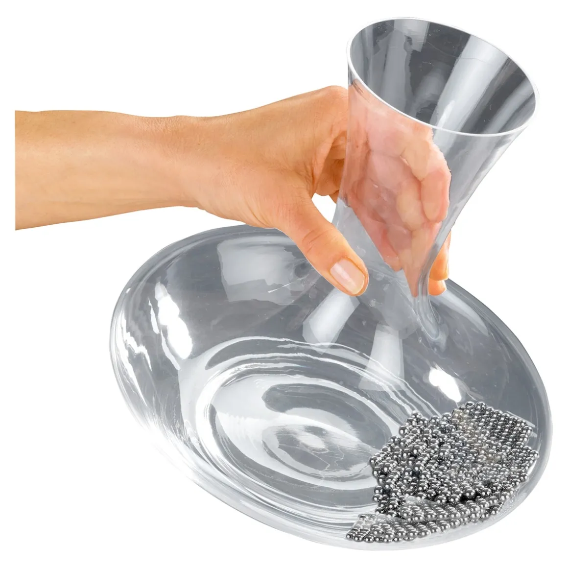 Edelstahl- Reinigungsperlen, 280 Stück