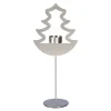 Edelstahl-Teelichthalter "Stern" Tanne