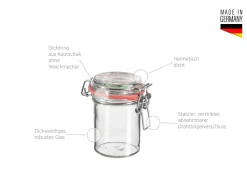 Einmachglas mit Deckel, 21,2 cl GOTHIKA