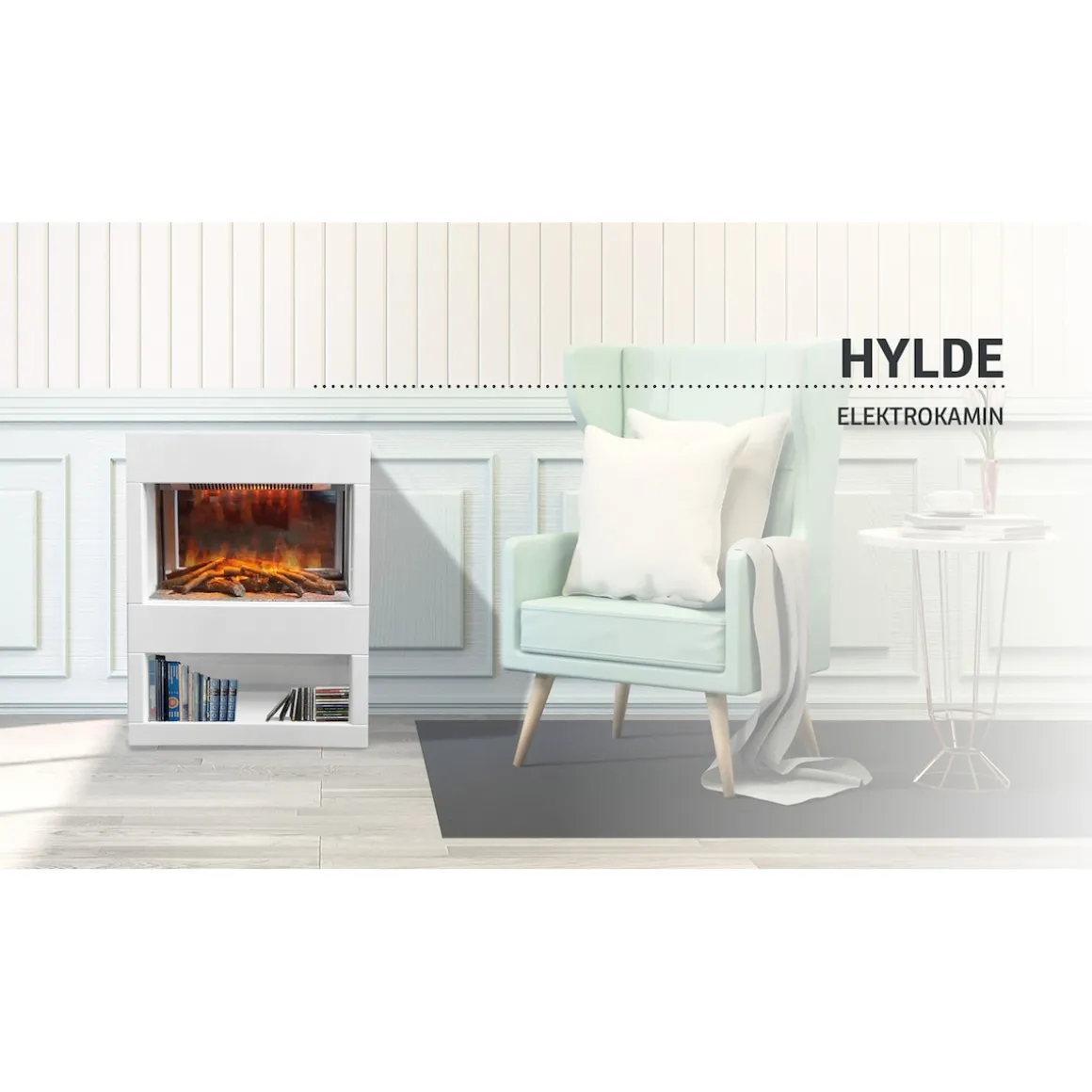 Elektrischer Kamin "Hylde"