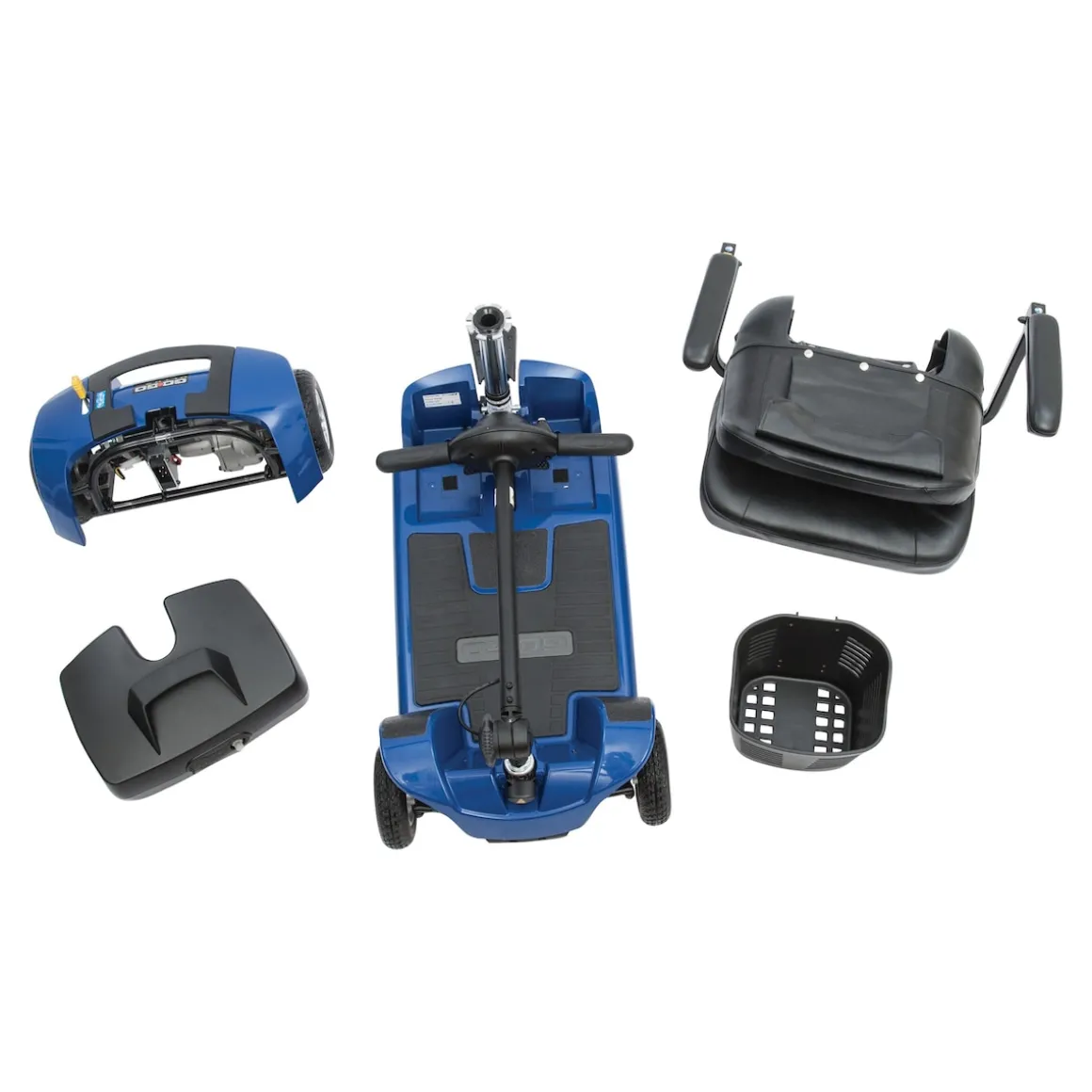 Elektromobil M24L, 6 km/h blau