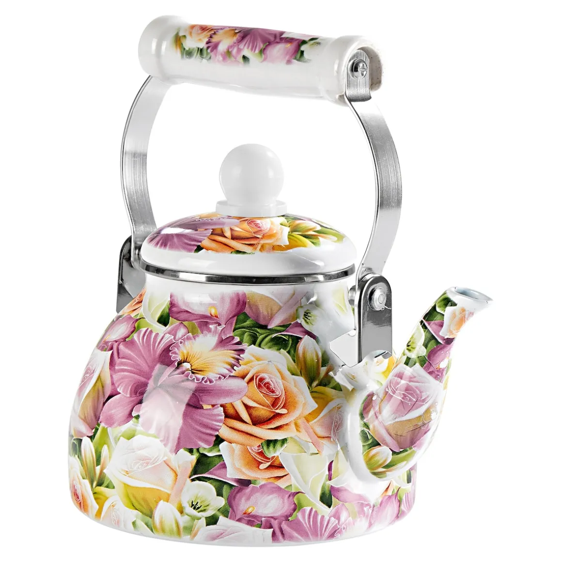 Emaille-Teekessel "Romantik"