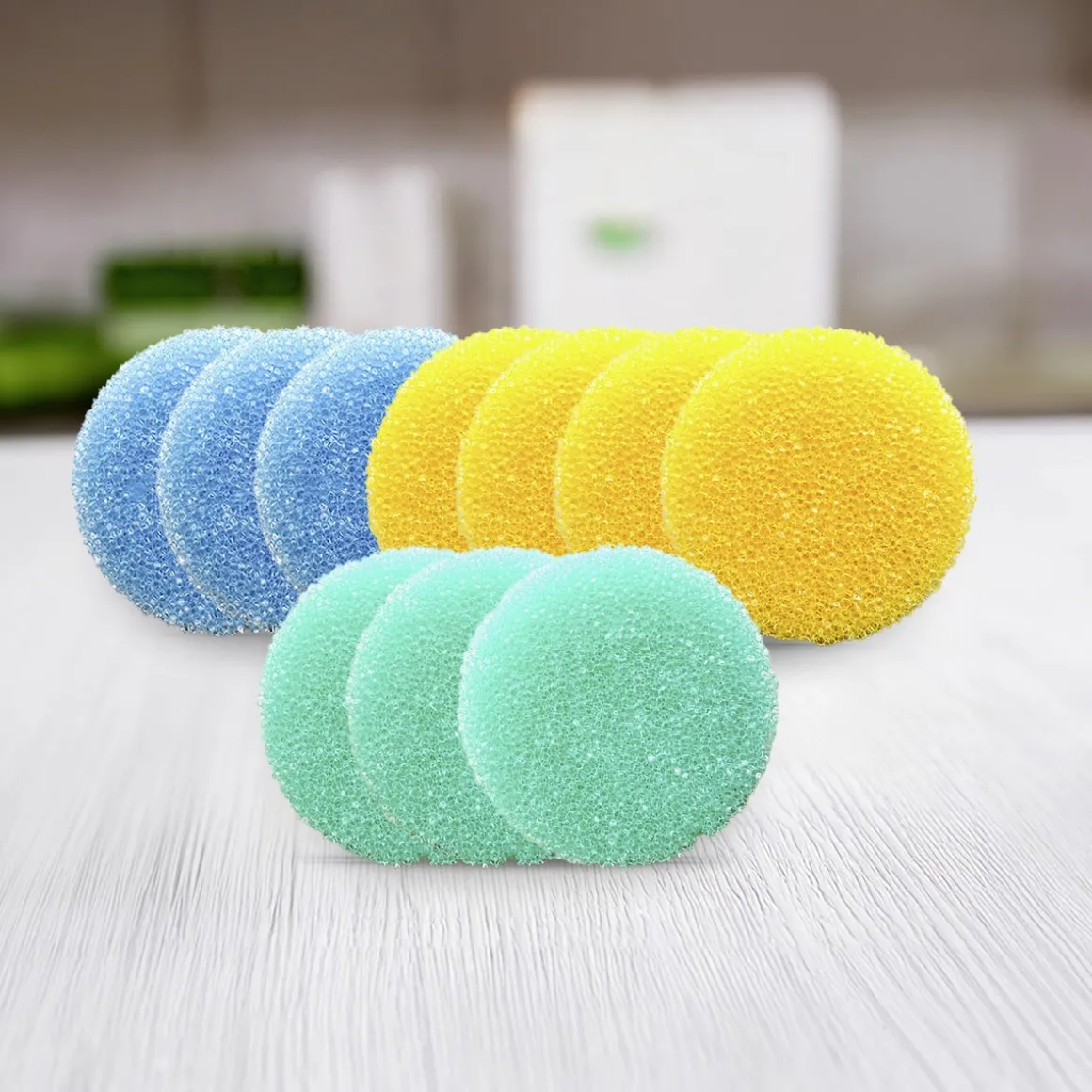 Ersatzschwämme für Allzweckreiniger "MagicShine", 10 Stück