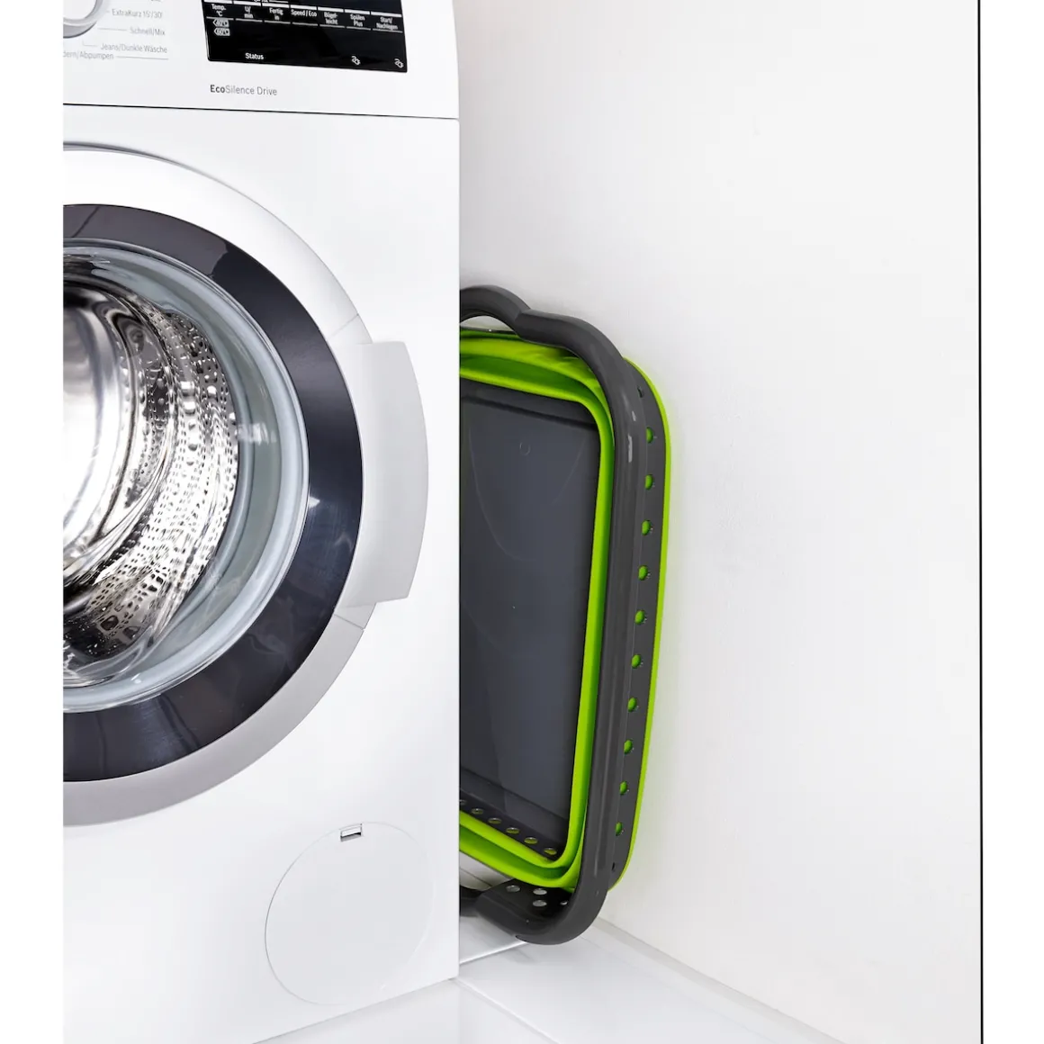 Faltbarer Wäschekorb "Trend" grün