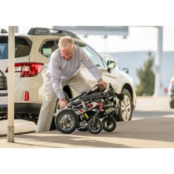 Falt-Elektrorollstuhl M40+ mit Hinterradantrieb