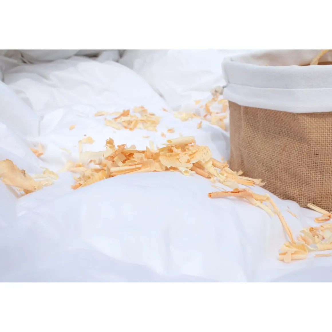 Feder-Daunen Kopfkissen "Zirbe" 40x80 cm