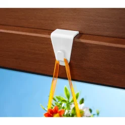 Fenster-Klipp, 5 Stück weiß