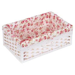 Flecht-Kommode „Romantik“ 4 Fächer