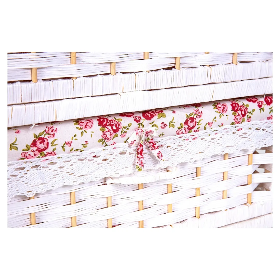 Flecht-Kommode „Romantik“ 4 Fächer