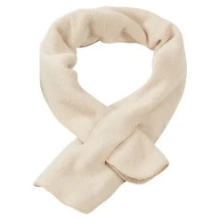 Fleece-Schal beige