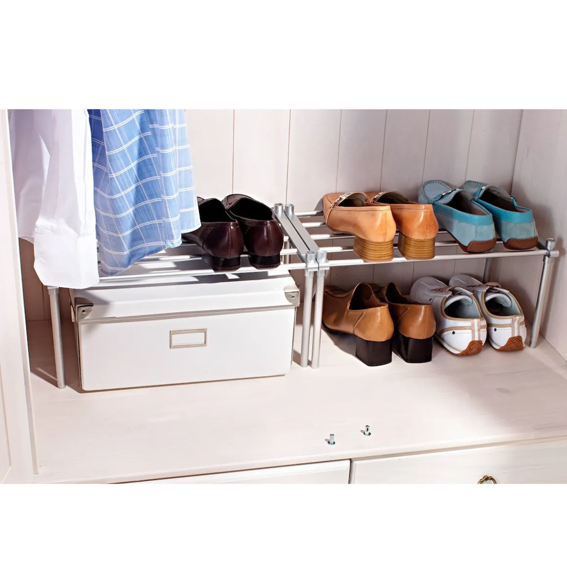 Flexibles Stapelregal