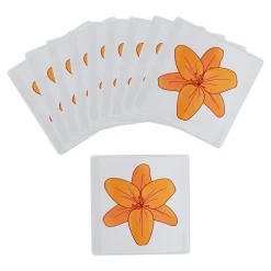 Fliegenfalle "Blume", selbstklebend, 10 Stück