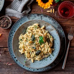 Frühstücks Set, Steinzeug Carellia Grau