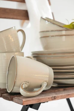 Frühstücksgeschirr, Keramik Nottingham