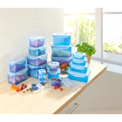 Frischhaltedosen-Set mit Klickverschluss, 20 Stück